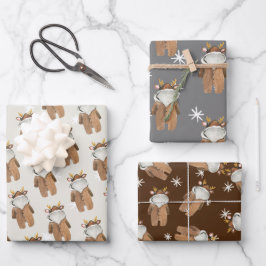 Papiertücher für Kleintiere Geschenkpapier Set