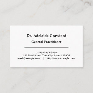 Papiertücher, Humble Business Card Visitenkarte