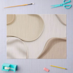 Papiertüte in stilvoller abstrakter Grafik Seidenpapier