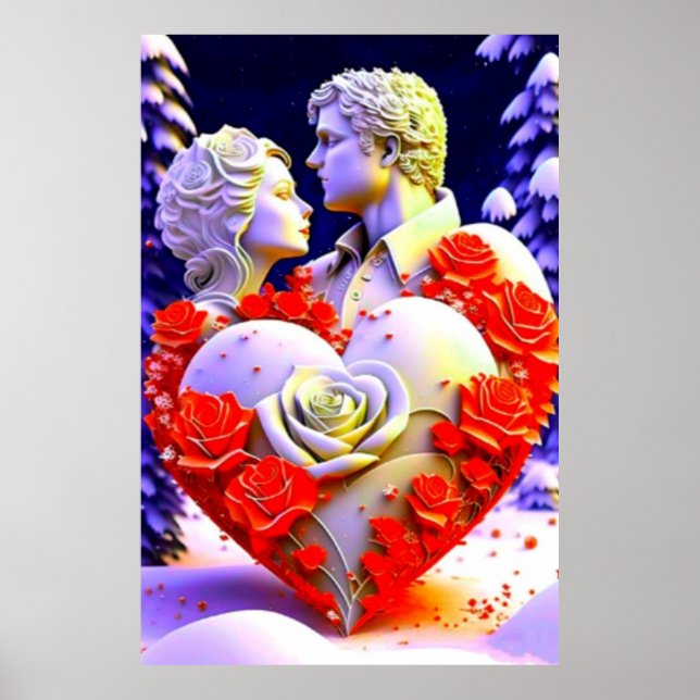 Papiertyp: Werteplakatpapier (Matte) Ihre Wände Poster (Vorne)