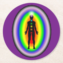 Papierunterglasoberglas Reinigung mit Nachfüllung Runder Pappuntersetzer