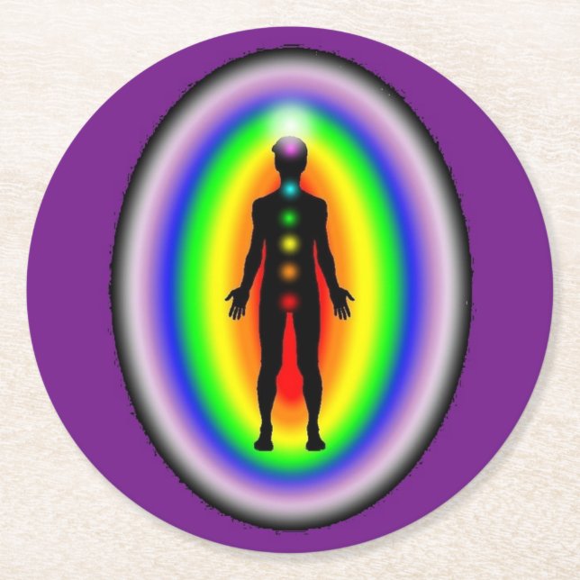 Papierunterglasoberglas Reinigung mit Nachfüllung Runder Pappuntersetzer (Vorderseite)