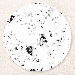 Papieruntersetzer von hoher Qualität für jeden Anl Runder Pappuntersetzer