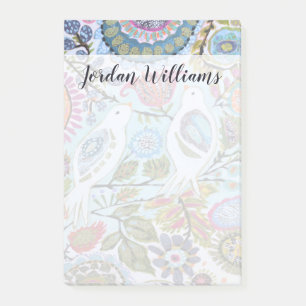 Papiervögel I Post-it Klebezettel