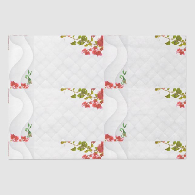 Papiervorlage Seidenpapier (Vorderseite)