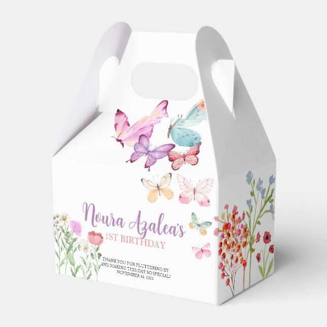 Papiervorlagenbox, Gable 4x2.5x5 Geschenkschachtel (Vorderseite)