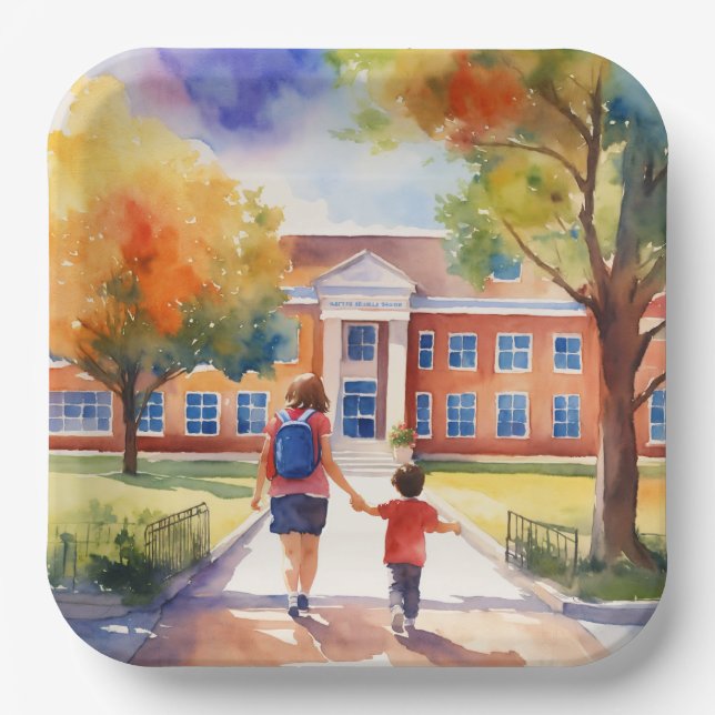 PAPIERZEIT TELLER PARTY (Vorderseite)