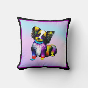 Papillion Pop Art Pastell Kissen