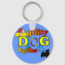 Papillon_Agility Geschenke Schlüsselanhänger