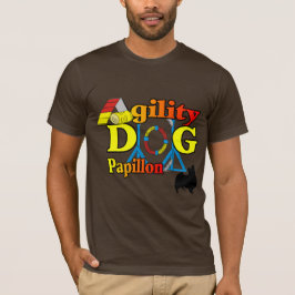 Papillon_Agility Geschenke T-Shirt