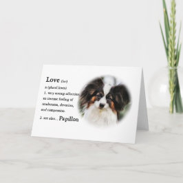 Papillon Art Gifts Karte