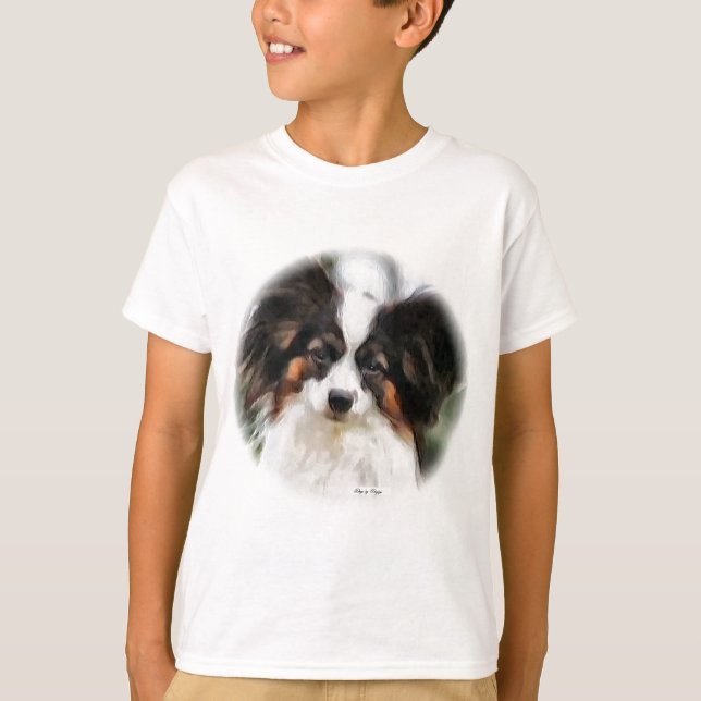 Papillon Art Gifts T-Shirt (Vorderseite)
