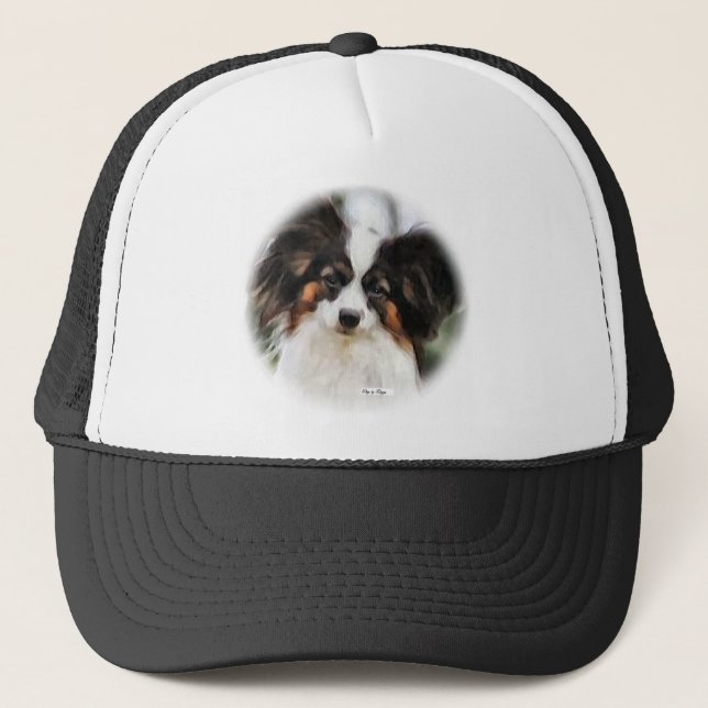 Papillon Art Gifts Truckerkappe (Vorderseite)