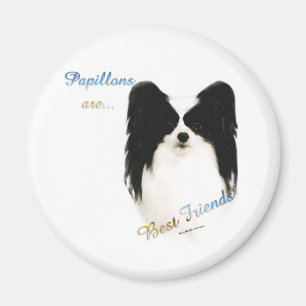Papillon Best Friend 2 - Magnet
