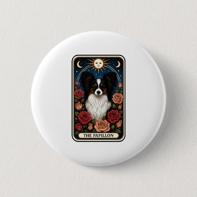 Papillon Button (Vorderseite)