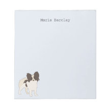 Papillon Cartoon Dog