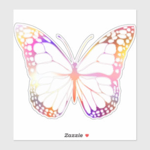 Papillon Couleur Sauvage Forêt Nature Graphique Aufkleber