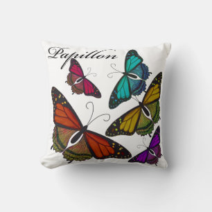 Papillon Custom Square Pillow Kissen
