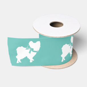 Papillon Dog Puppy Satinband