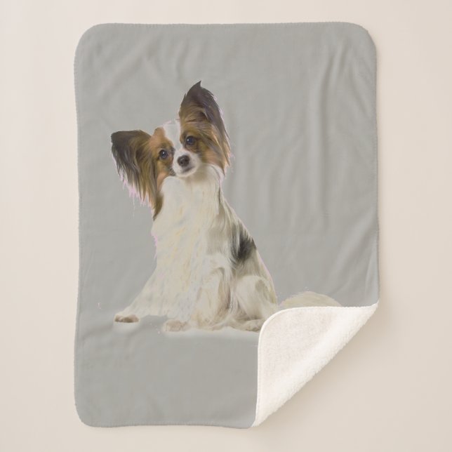 Papillon Dog Sherpadecke (Vorderseite)