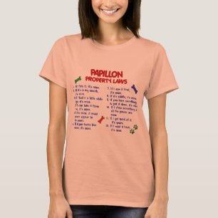 PAPILLON Eigentums-Gesetze 2 T-Shirt