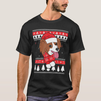 Papillon Funny Dog Ugly Weihnachtsgeschenk T-Shirt