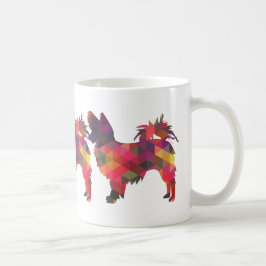 Papillon Geometric Muster Moderne Silhouette Kaffeetasse
