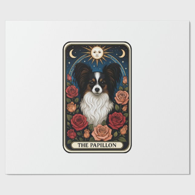 Papillon Geschenkpapier (Flach)