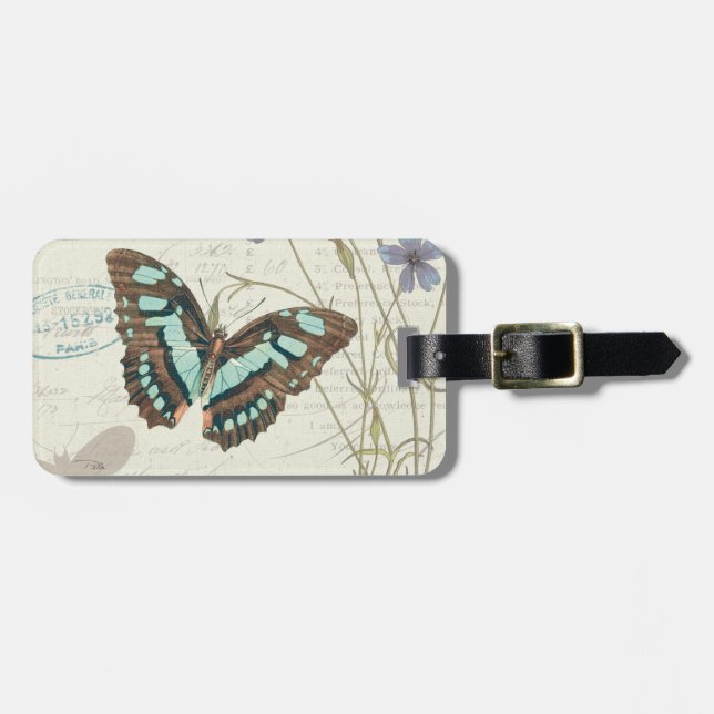 Papillon Geschichten Gepäckanhänger (Vorderseite horizontal)