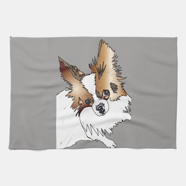 Papillon Geschirrtuch (Horizontal)