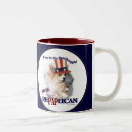 Papillon Gifts Zweifarbige Tasse