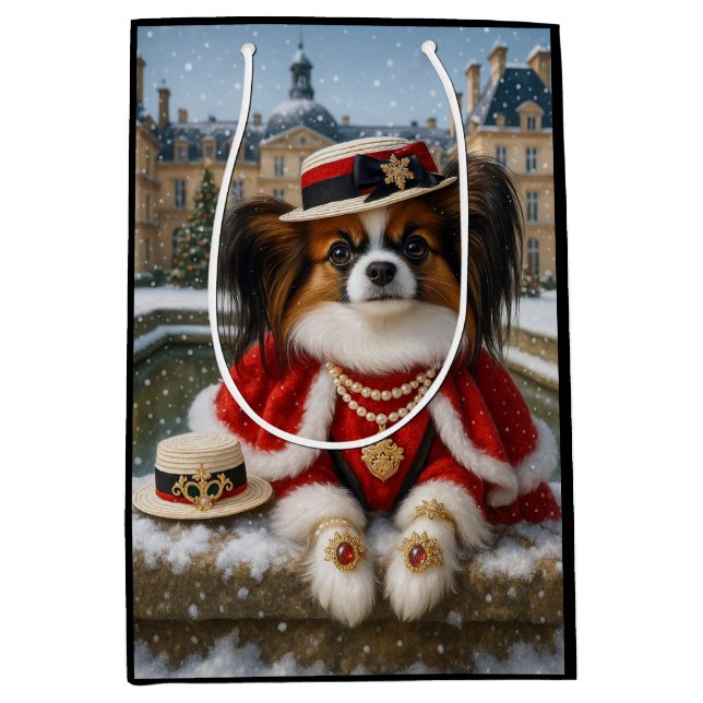 Papillon Holiday  Mittlere Geschenktüte (Vorderseite)