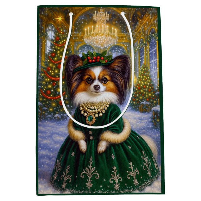 Papillon Holiday  Mittlere Geschenktüte (Vorderseite)