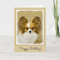 Papillon (Hound Tri) Malerei - Original Hundeschul