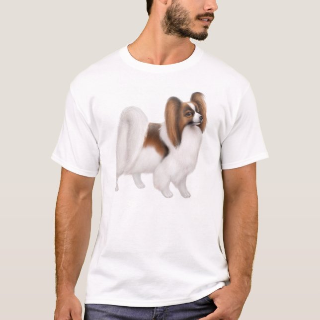 Papillon HundeT - Shirt (Vorderseite)
