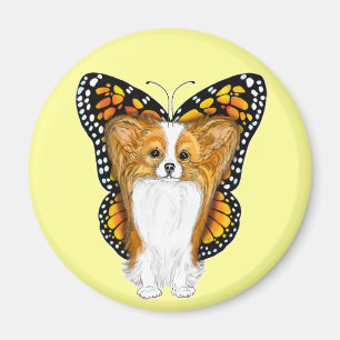Papillon in Disguise Magnet