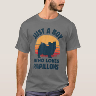Papillon Just A Boys, der kontinentale Spielzeugsp T-Shirt