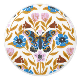 Papillon Kaleidoskop Keramikknauf