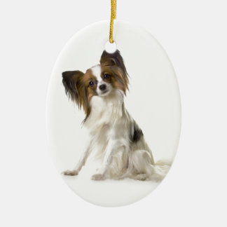 Papillon Keramik Ornament
