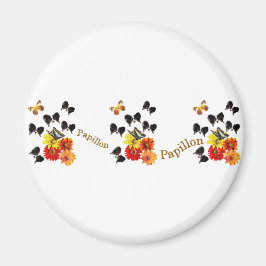 Papillon Lovers Gifts Magnet