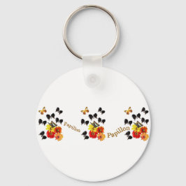 Papillon Lovers Gifts Schlüsselanhänger