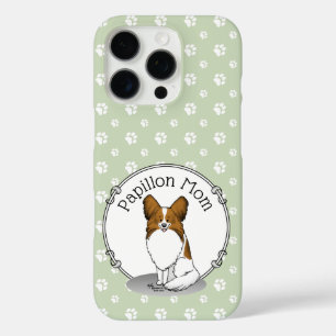 Papillon Mama Pap Mama (weiß & Einweg) Niedliche H iPhone 16 Pro Hülle