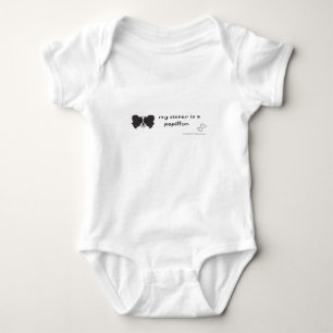 Papillon - mehr Rassen Baby Strampler