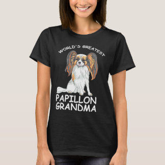 Papillon Papillon Papillon Dog, die Beste Papillon T-Shirt