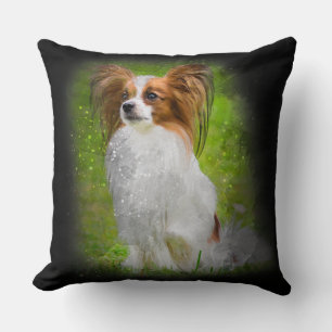 Papillon, Papillon, Papillon-Hunde, Papillon-Hund, Kissen