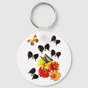 Papillon Schmetterlings-Geschenke Schlüsselanhänger