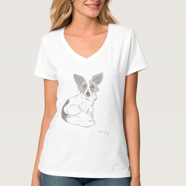 Papillon Sketch Shirts (Vorderseite)
