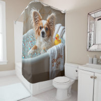 Papillon Sloppy Sleepy Niedlich Funny