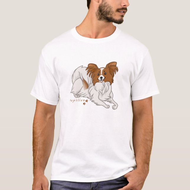 Papillon T-Shirt (Vorderseite)