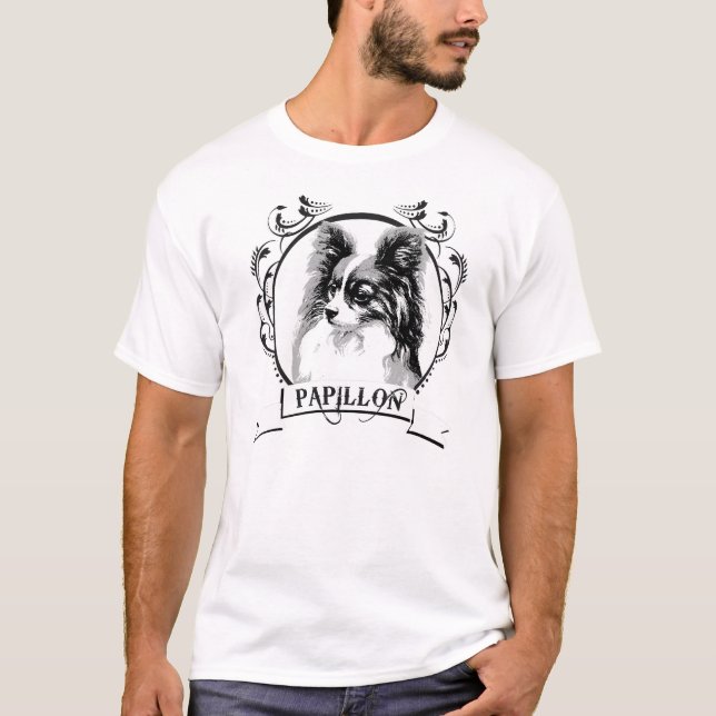 Papillon T - Shirt (Vorderseite)